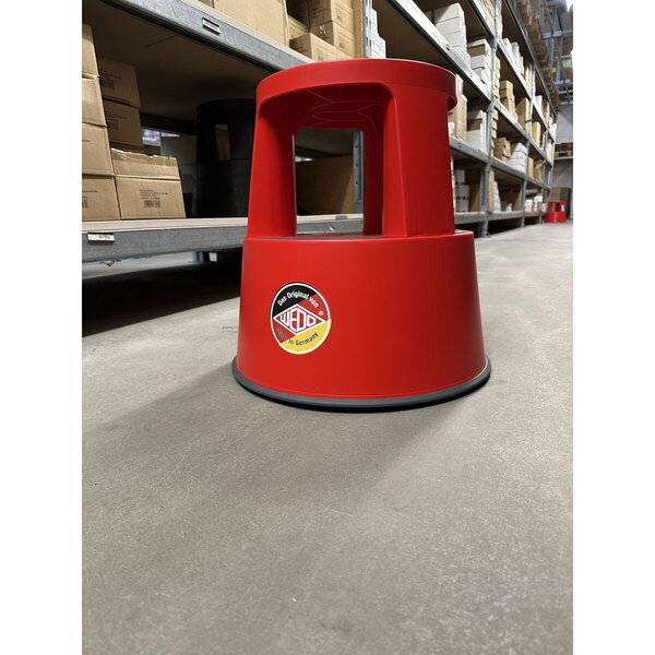 Rollhocker SuperStep Kunststoff rot - Banderolenverpackung