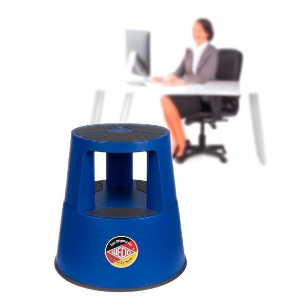 Rollhocker SuperStep Kunststoff blau - Banderolenverpackung