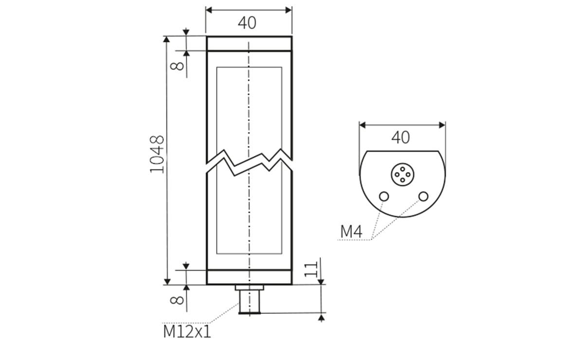 Maschinenleuchte RGB + Weiß - AB011 - autosen
