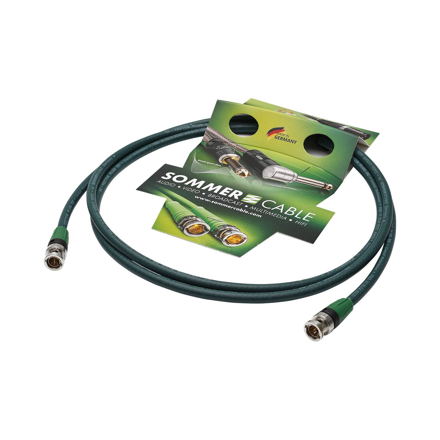 Video-Patchkabel 3G SC-Vector PLUS 1.2/4.8 DZ, 1 x 0,88 mm² | BNC / BNC, NEUTRIK®