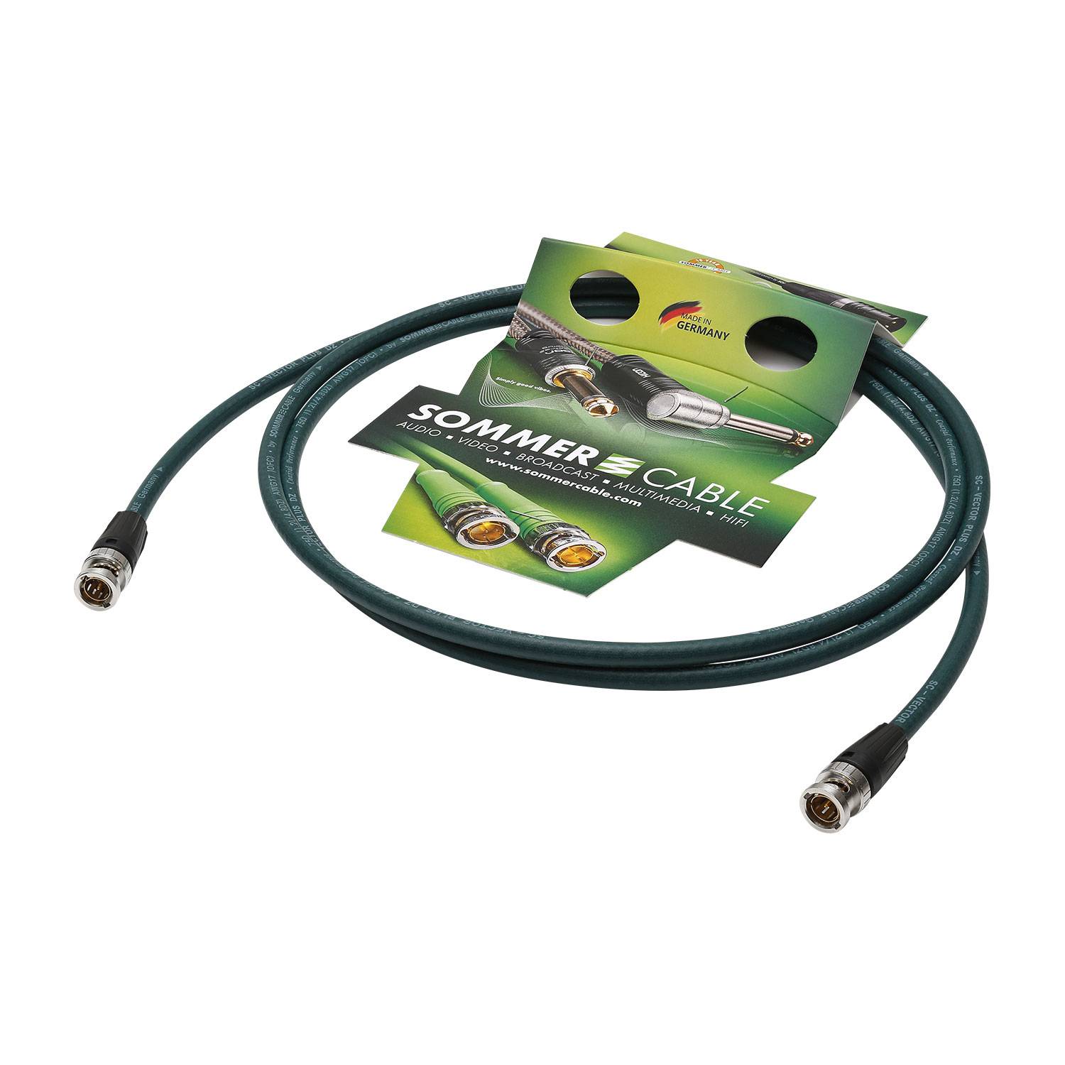 Video-Patchkabel 3G SC-Vector PLUS 1.2/4.8 DZ, 1 x 0,88 mm² | BNC / BNC, NEUTRIK®
