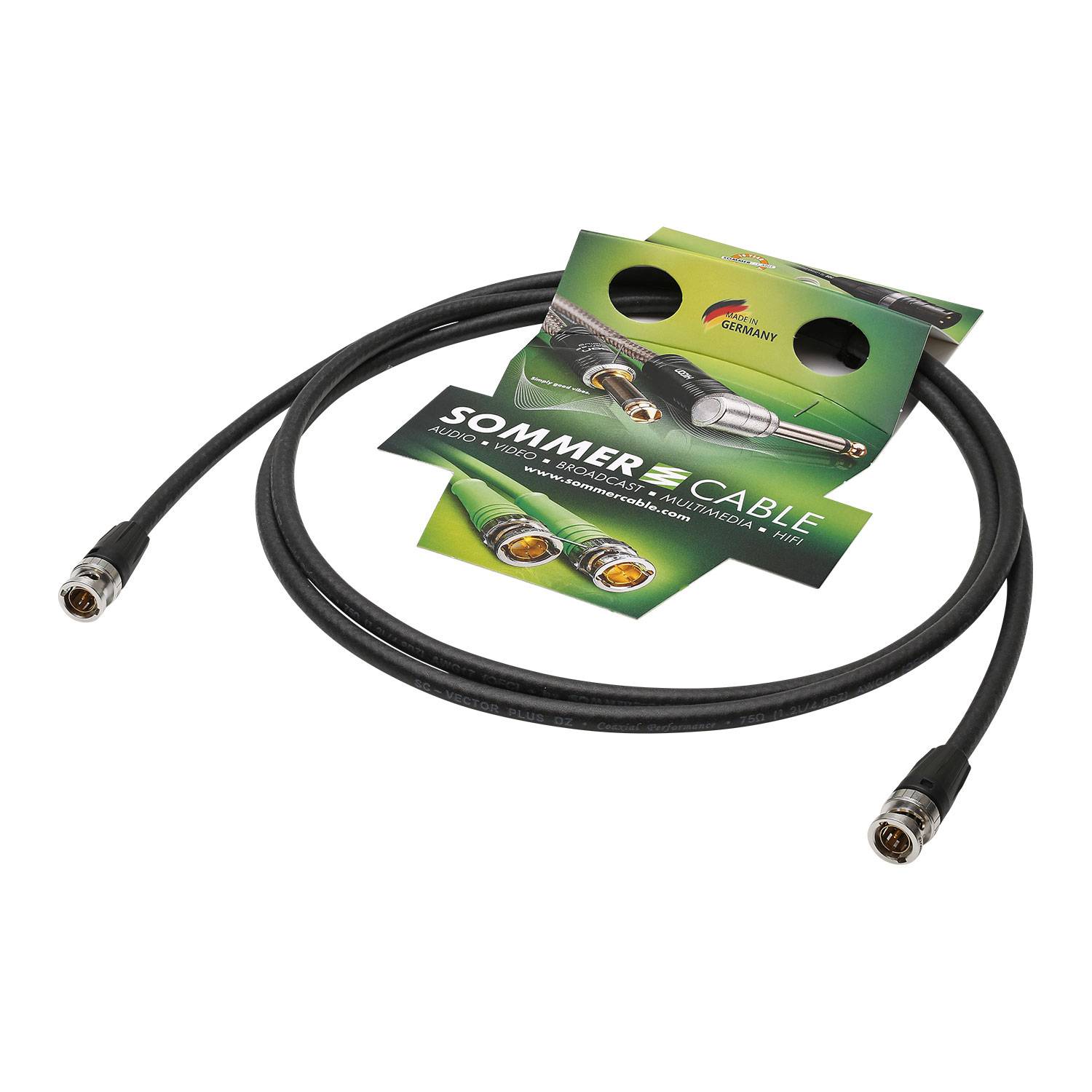 Video-Patchkabel HD-SDI (HDTV) SC-Vector PLUS 1.2/4.8 DZ, 1 x 0,88 mm² | BNC / BNC, NEUTRIK®