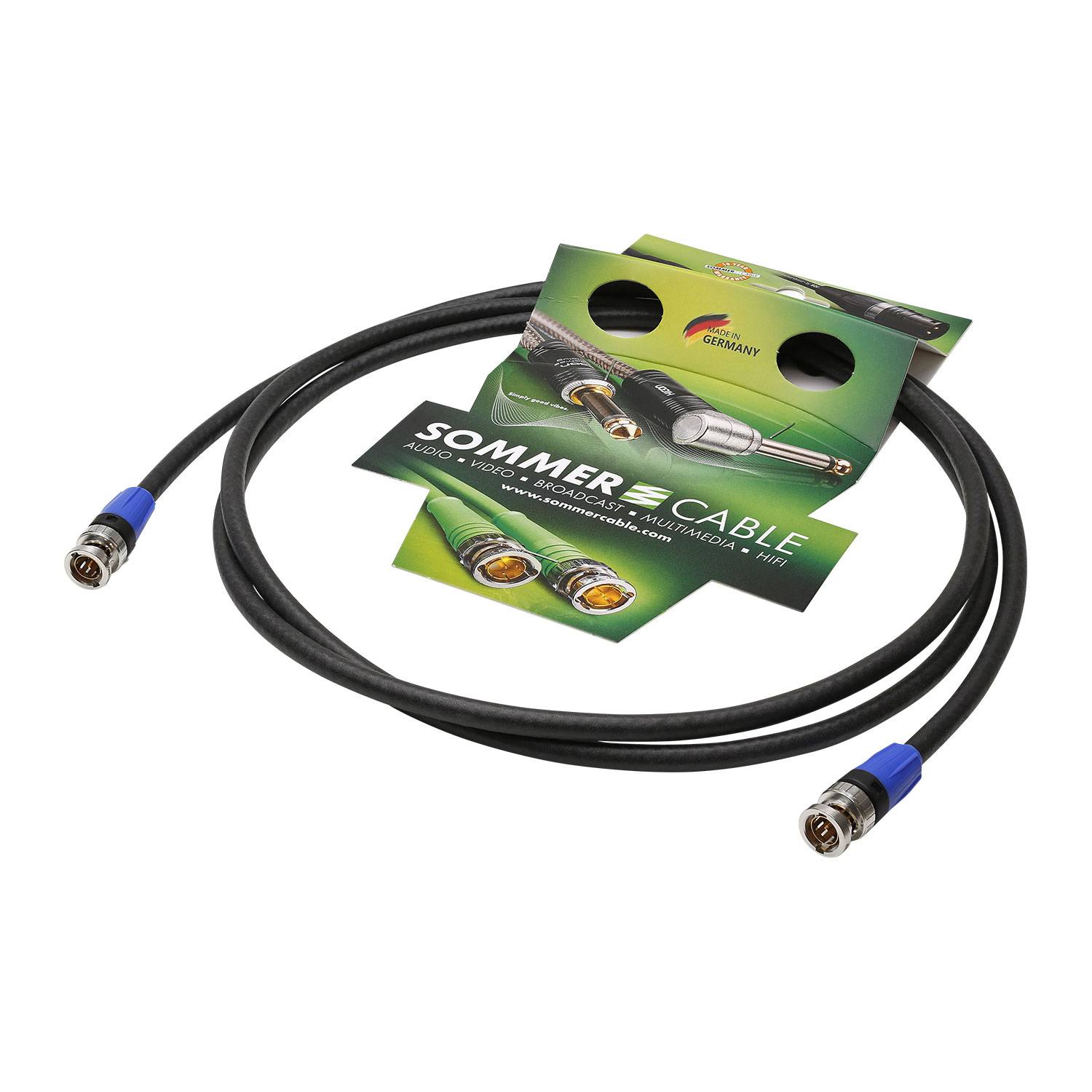 Video-Patchkabel 3G SC-Vector PLUS 1.2/4.8 DZ, 1 x 0,88 mm² | BNC / BNC, NEUTRIK®