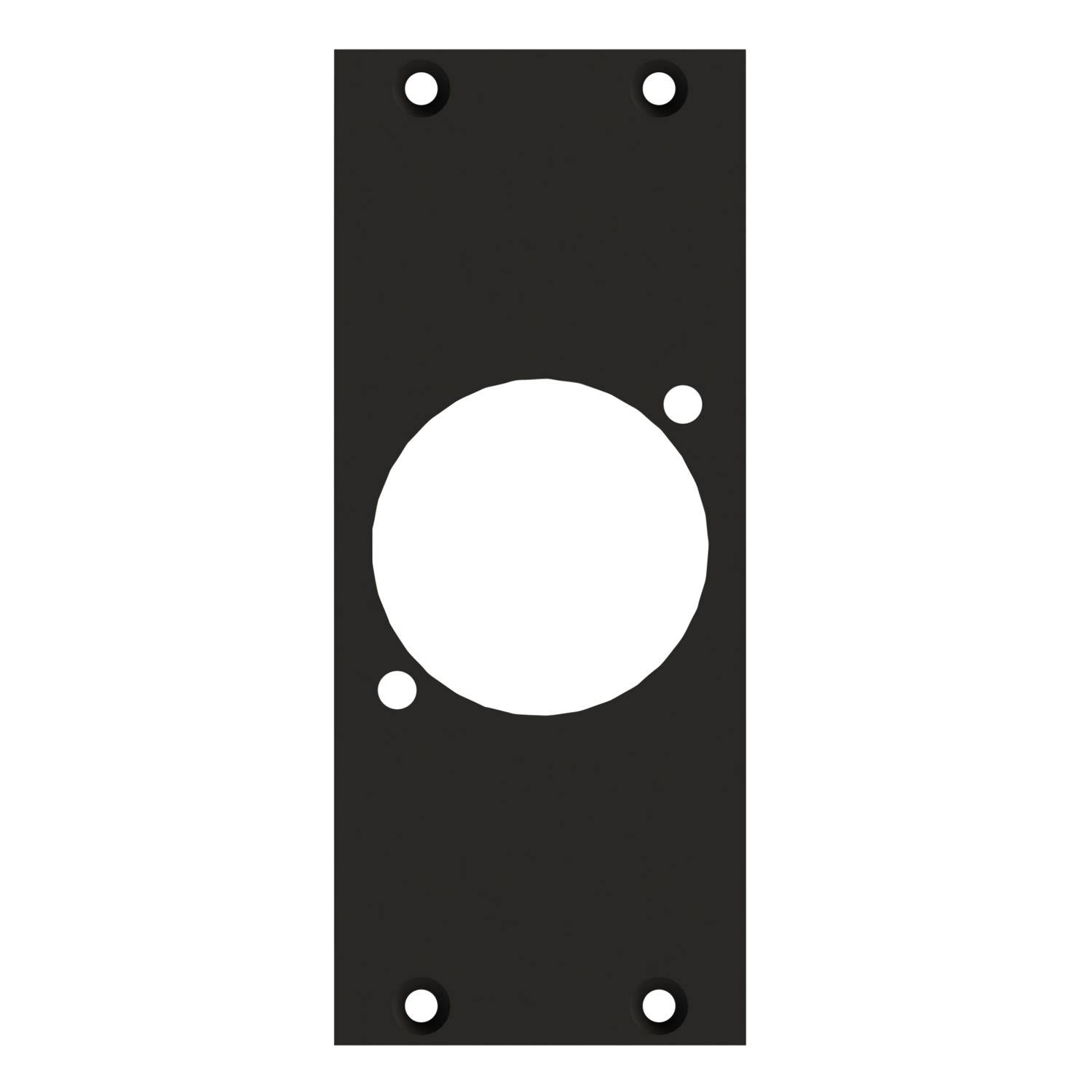 NEUTRIK® powerCON®, UL50E , 3-pol , Kunststoff-, Stecktechnik-Einbaustecker, versilberte(r) Kontakt(e), schwarz