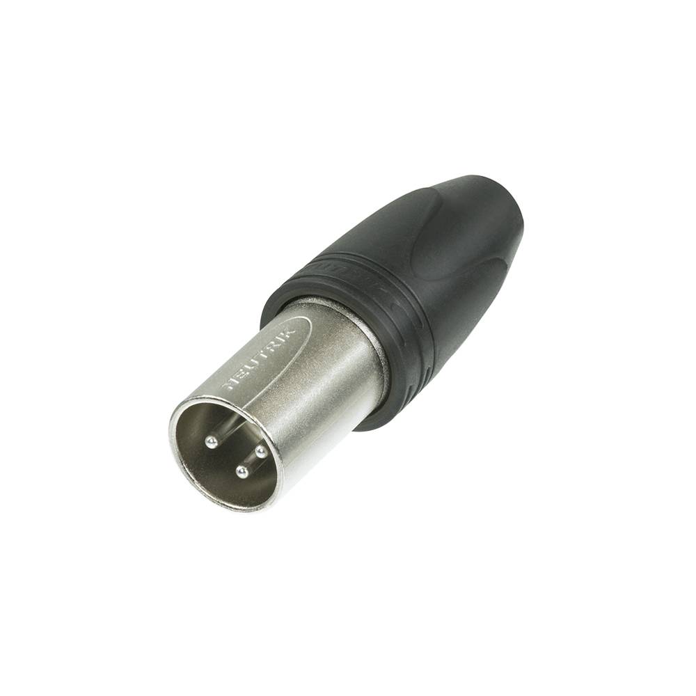 NEUTRIK® XLR, 3-pol , Metall-, Löttechnik-Kabelstecker, vergoldete(r) Kontakt(e), gerade, nickel