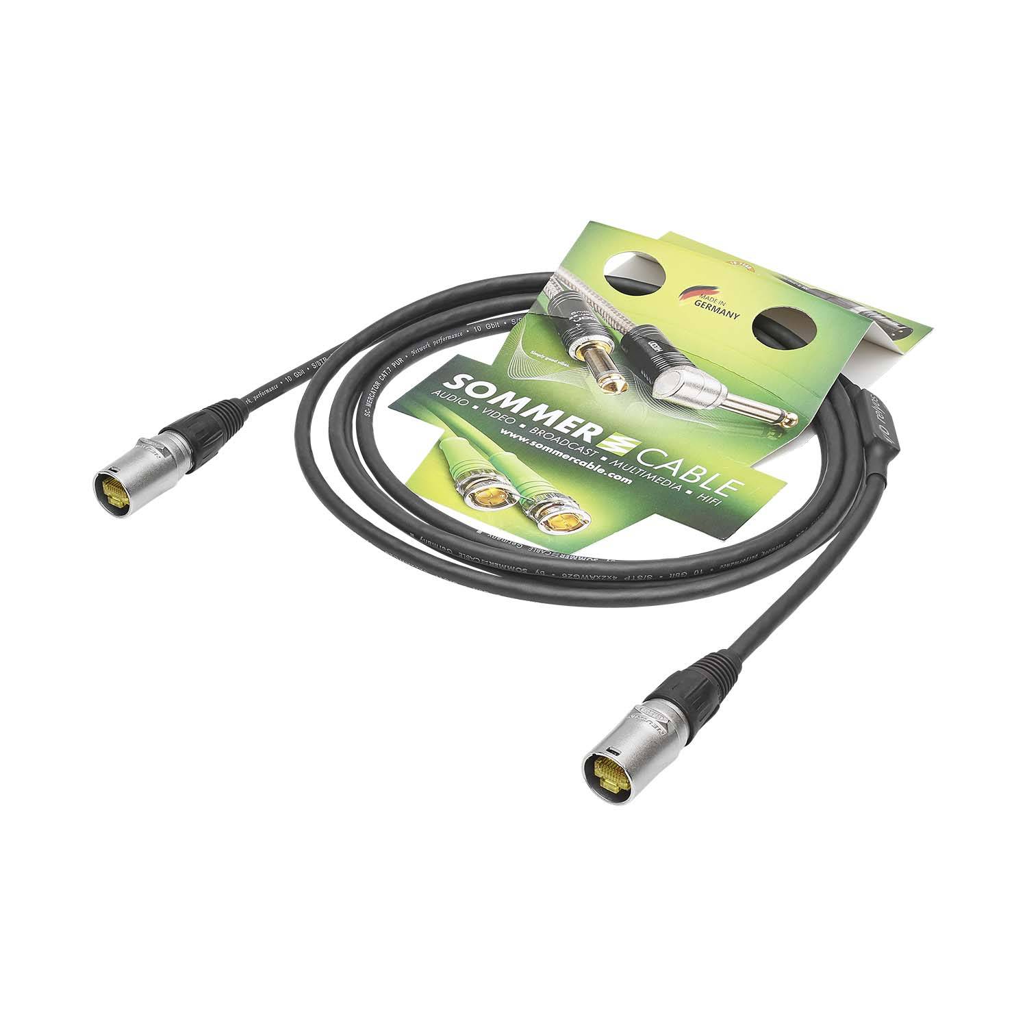 Netzwerkkabel SC-Mercator CAT.7 PUR, 8 x 0,14 mm² | RJ45 / RJ45, NEUTRIK®