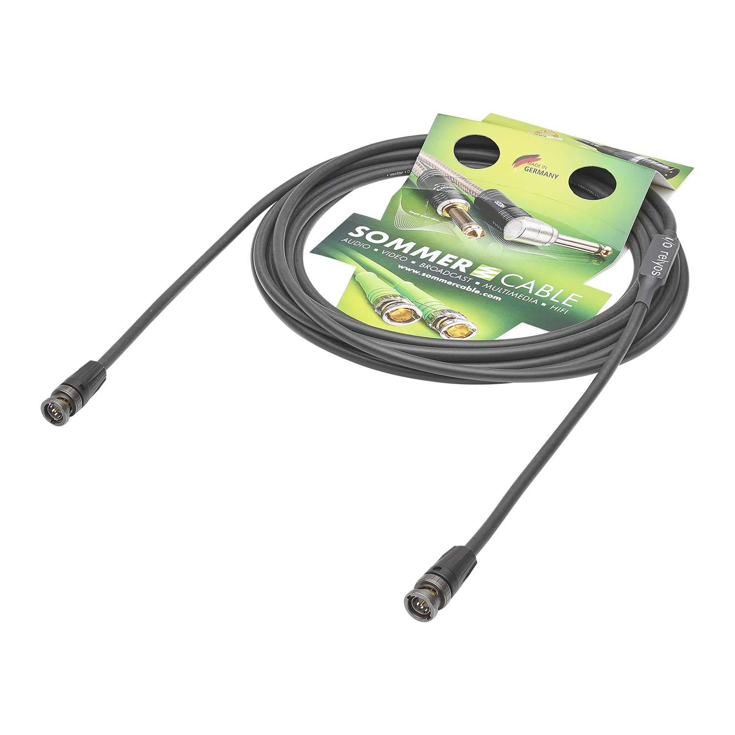 Video-Patchkabel 6G SC-Vector 0.8/3.7 HD-SDI, 1 x | BNC / BNC, NEUTRIK®
