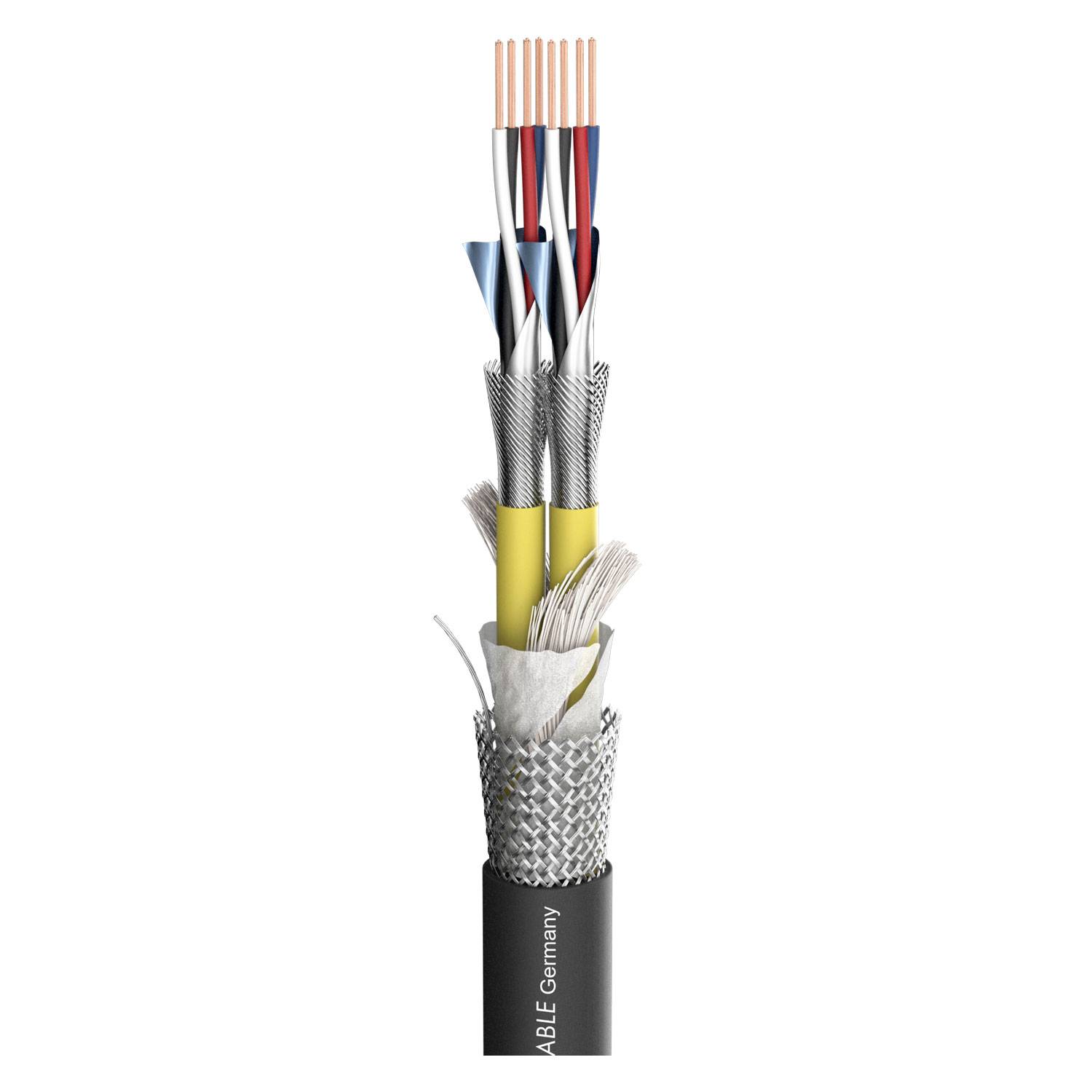 Multipair SC-Pegasus CMCK; S-PVC; schwarz | 4 x 0,20 mm² x Paarzahl