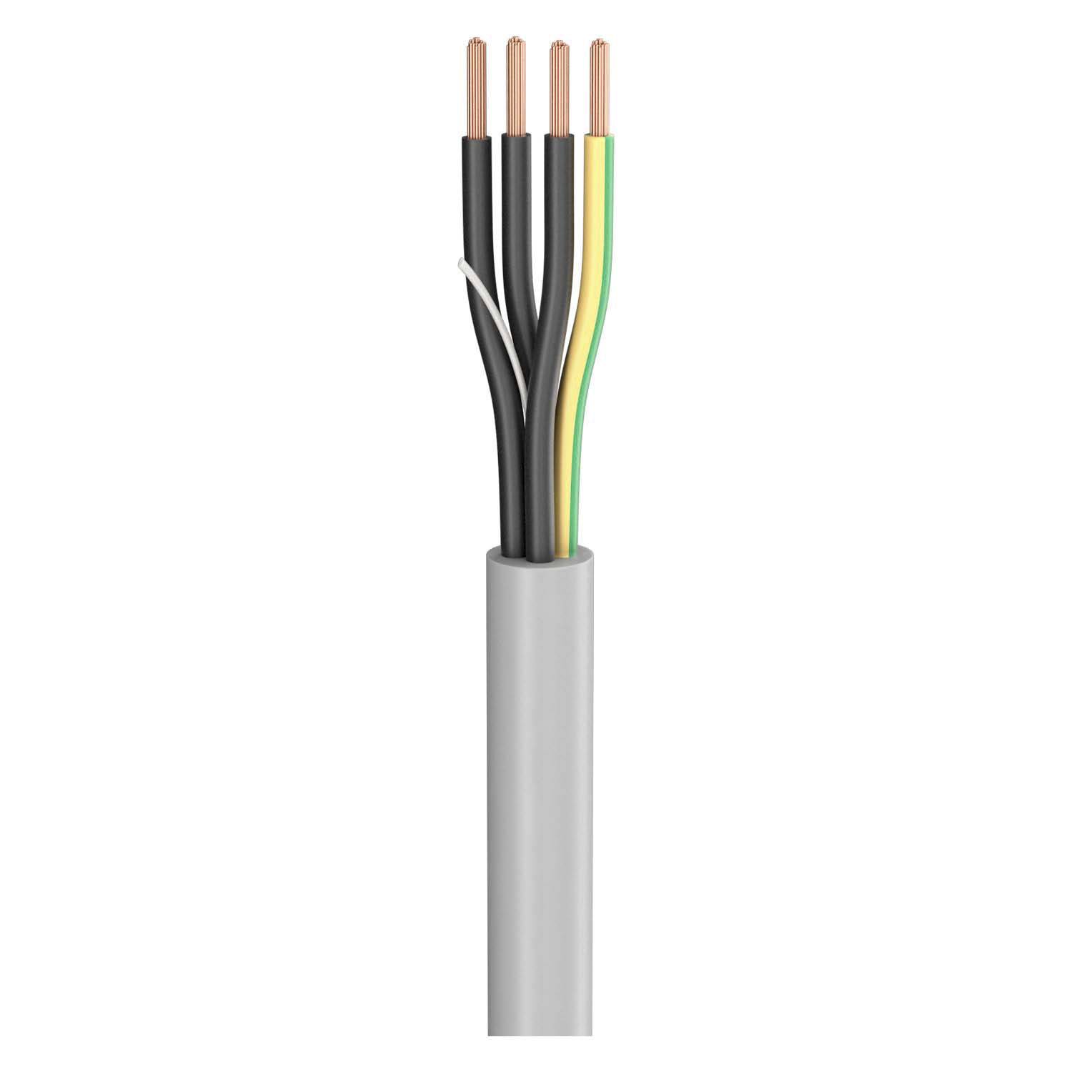 Last-Multicore SC-Atrium Flex; 4 x 2.50 mm²; PVC, Ø 9,10 mm; grau