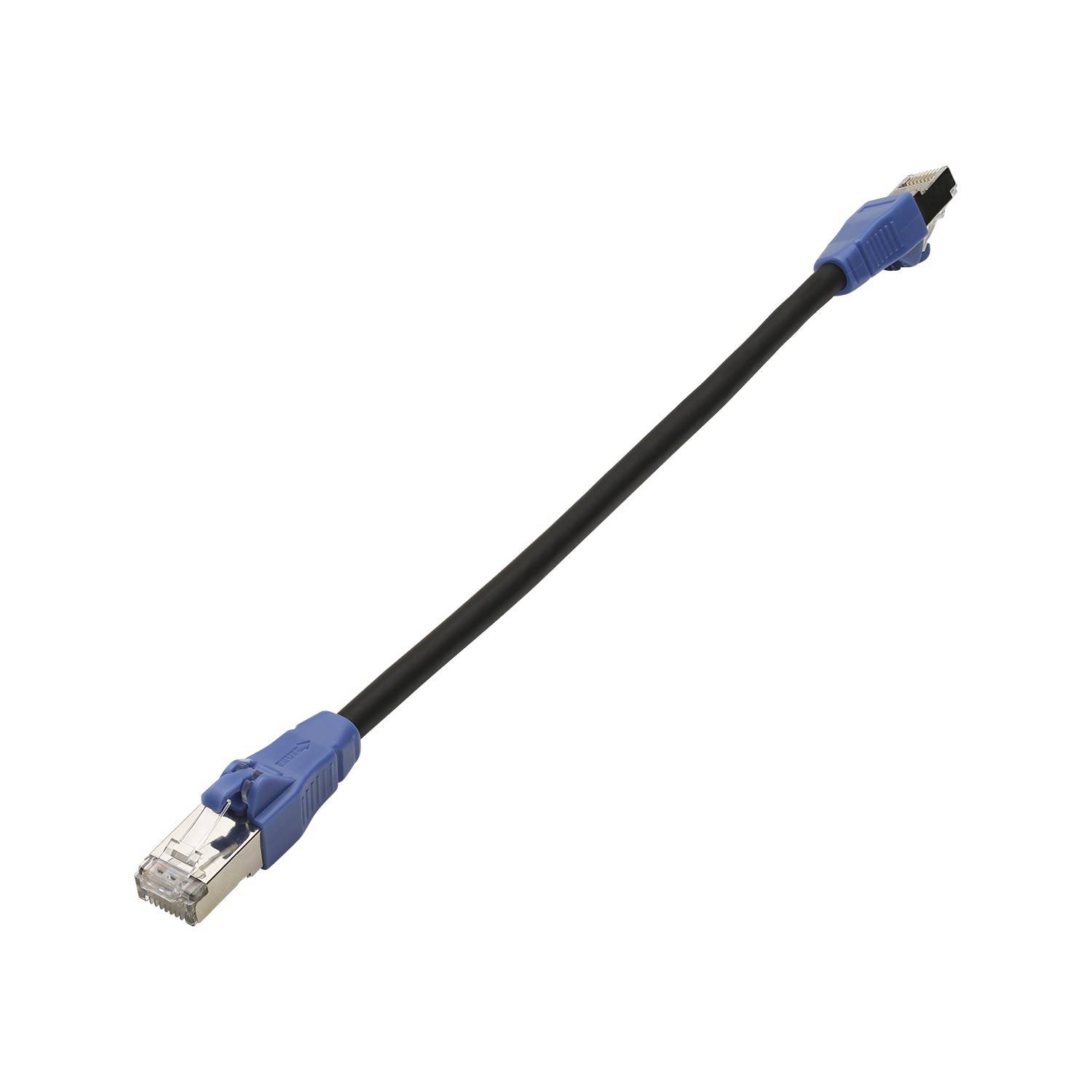 Cat.6A Easy Pull Patchkabel RJ45 RJ45, 500 MHz, 10Gbit/s