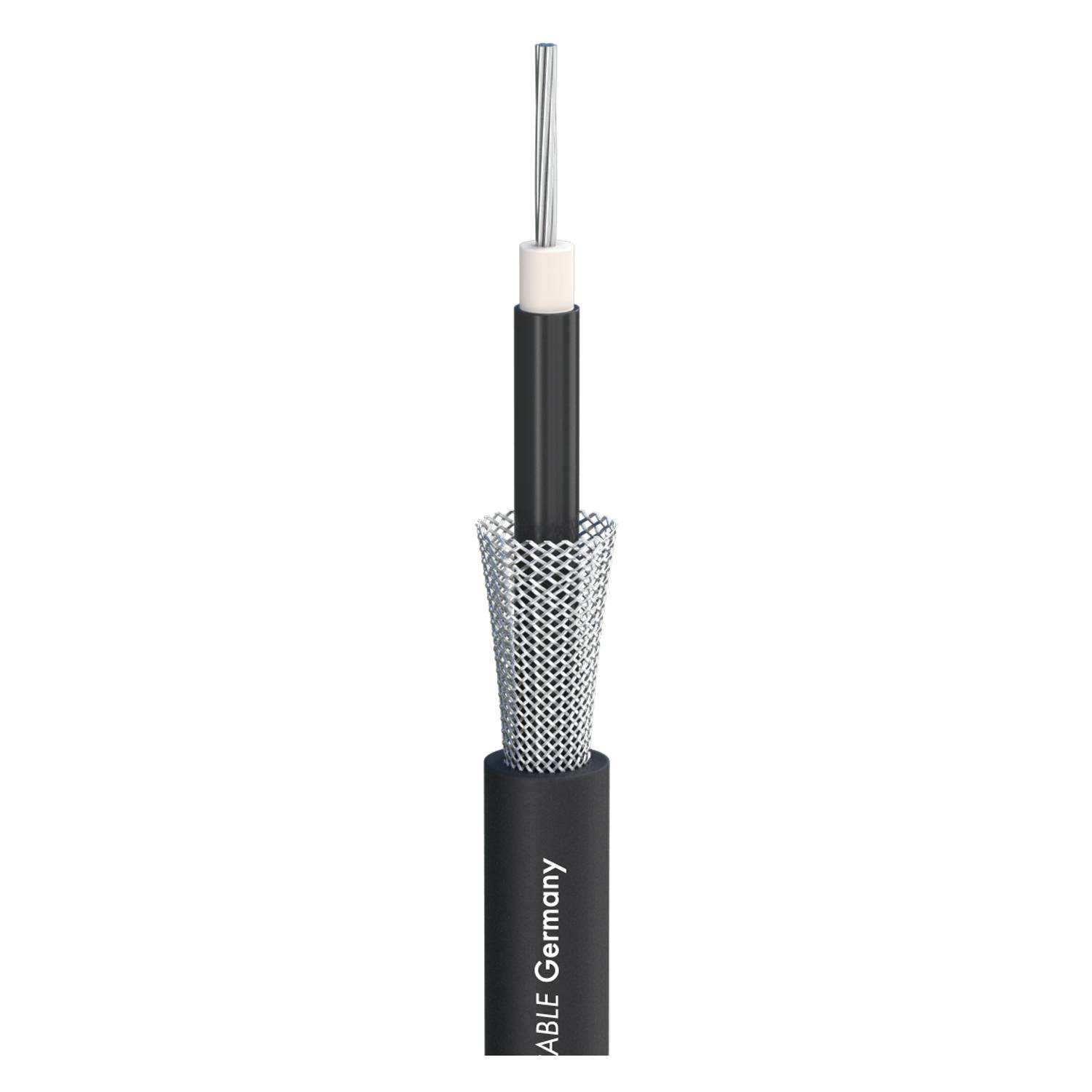 Instrumentenkabel SC-Spirit BLACK ZILK, 1 x 0,25 mm² | Klinke / Klinke, HICON