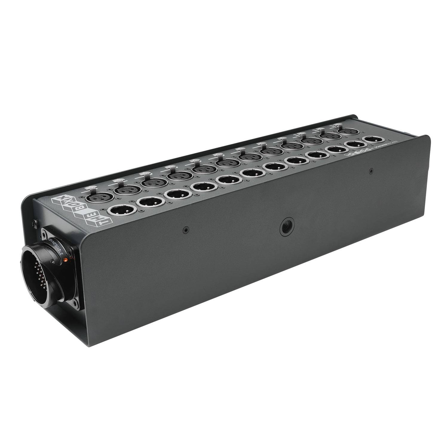 THE BOXX compact -> Rund-LK-Verbinder ; Tiefe: 92 mm; getrennte Masseführung