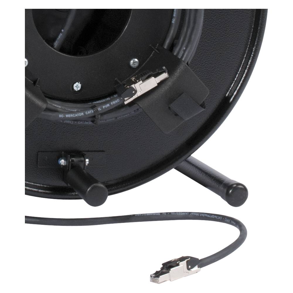 Netzwerkkabel SC-Mercator CAT.7 PUR XL, 8 x 0,26 mm² | RJ45 / RJ45, HIROSE auf Kabeltrommel