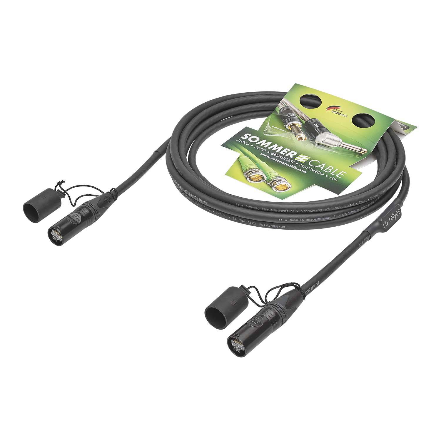 Netzwerkkabel SC-Mercator CAT.7 PUR XL, 8 x 0,26 mm² | RJ45 / RJ45, HICON