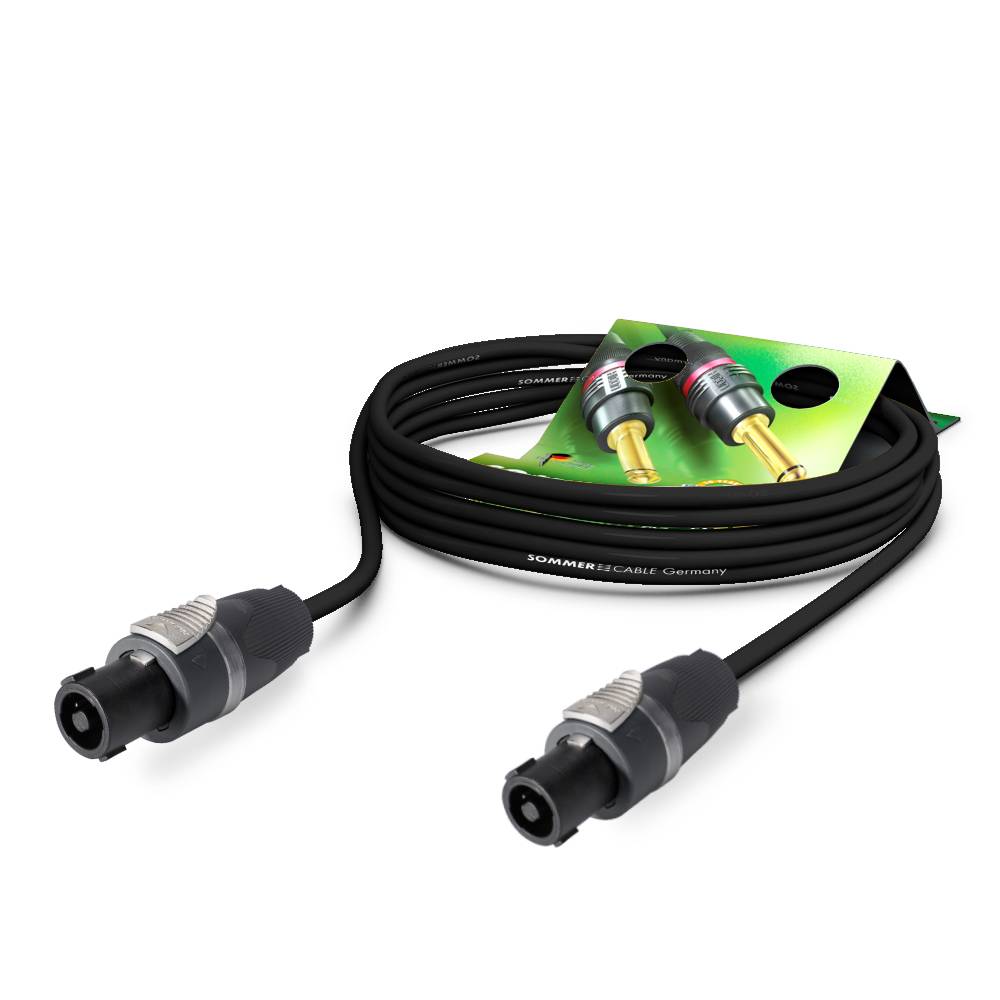 Lautsprecherkabel Meridian, 2 x 2,50 mm² | speakON® / speakON®, NEUTRIK®/SOMMER