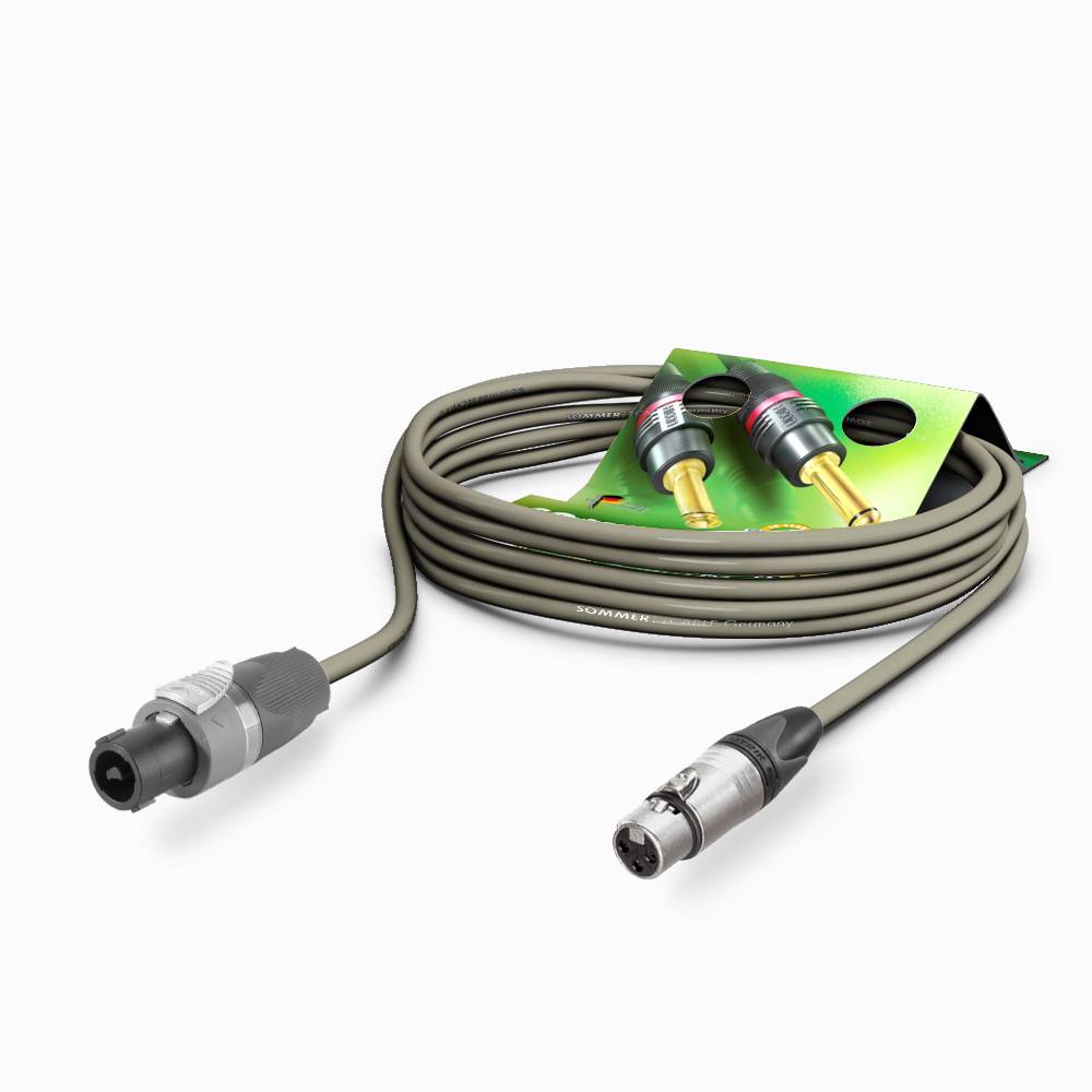 Lautsprecherkabel Meridian, 2 x 2,50 mm² | XLR / speakON®, NEUTRIK®