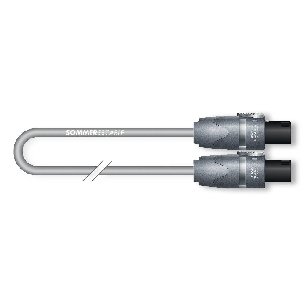 Lautsprecherkabel Meridian, 2 x 2,50 mm² | speakON® / speakON®, NEUTRIK®