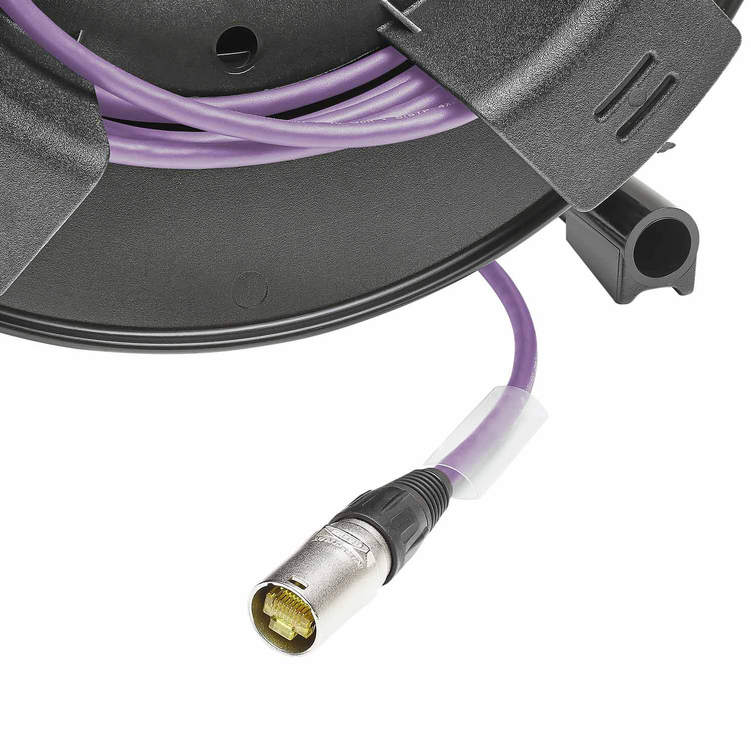 Netzwerkkabel SC-Mercator CAT.7 PUR, 8 x 0,14 mm² | RJ45 / RJ45, NEUTRIK® auf Kabeltrommel mit KOMB-RM