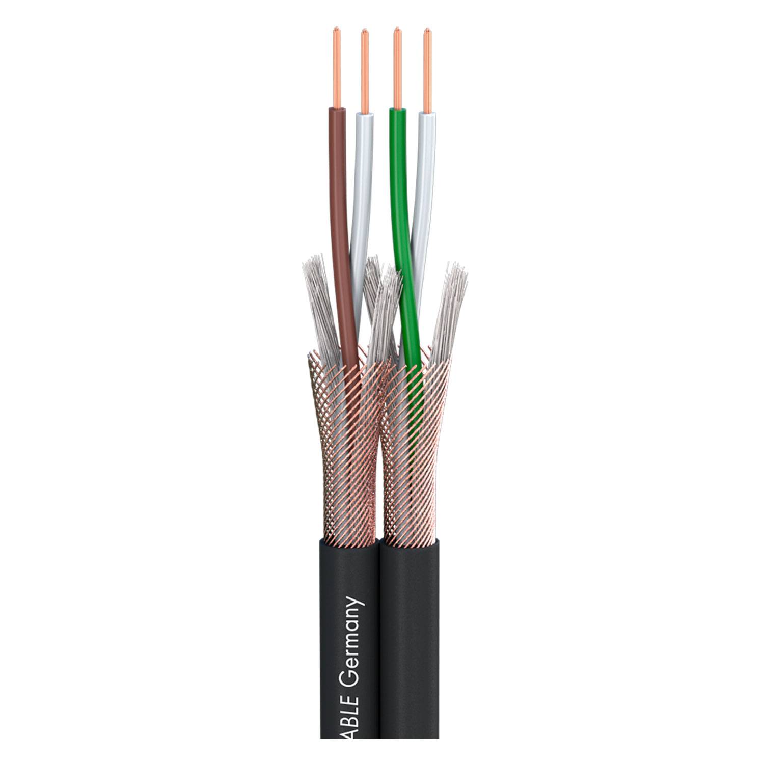 HICON XLR PRO+, 5-pol female, versilberte Kontakte, Metallgehäuse schwarz, Metallkappe schwarz, 6-Backen-Spannzangen-Zugentlastung
