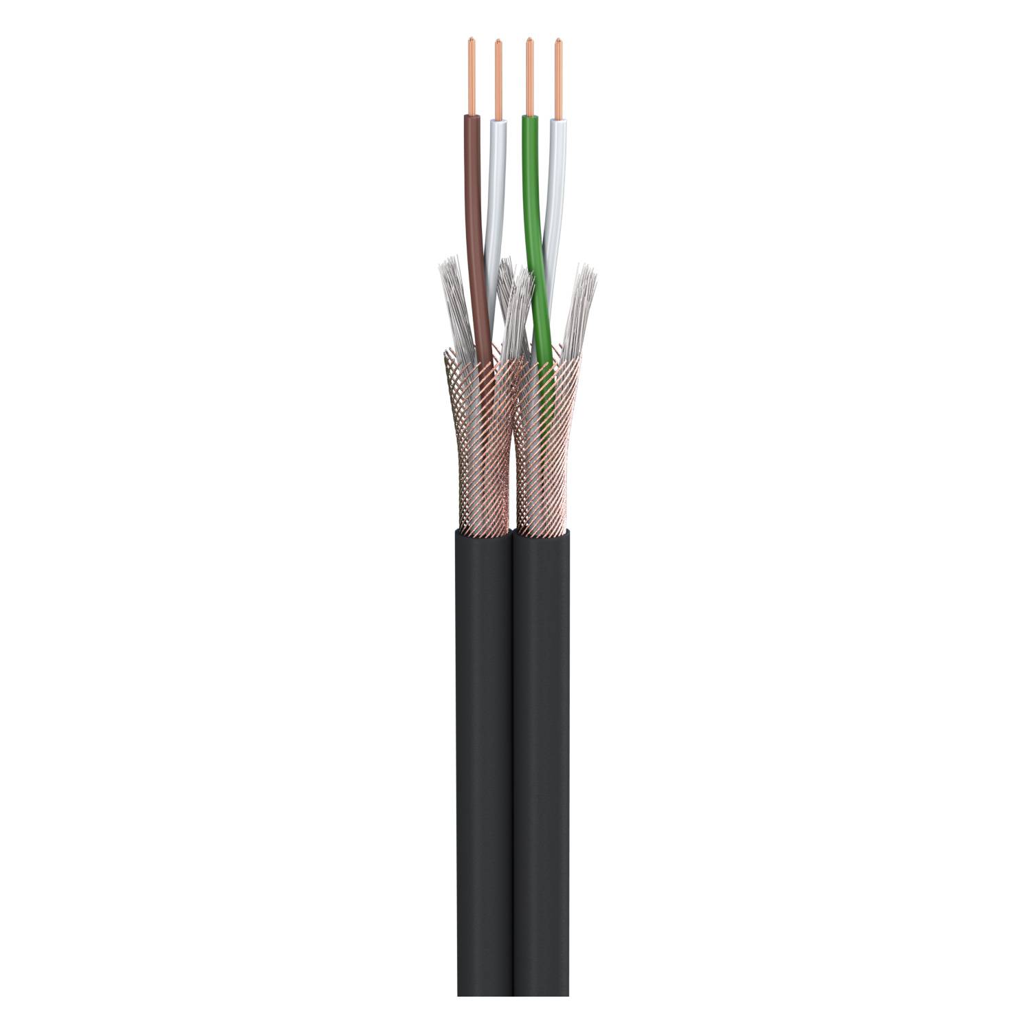 HICON XLR PRO+, 5-pol female, versilberte Kontakte, Metallgehäuse schwarz, Metallkappe schwarz, 6-Backen-Spannzangen-Zugentlastung