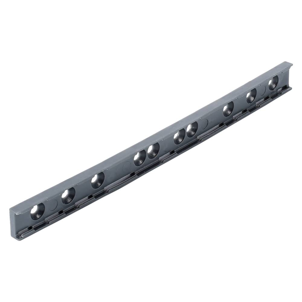 19" Panel mit 16 x A / B Stanzung für 4 x SBC13-Module , 1 HE; Tiefe: 115 mm