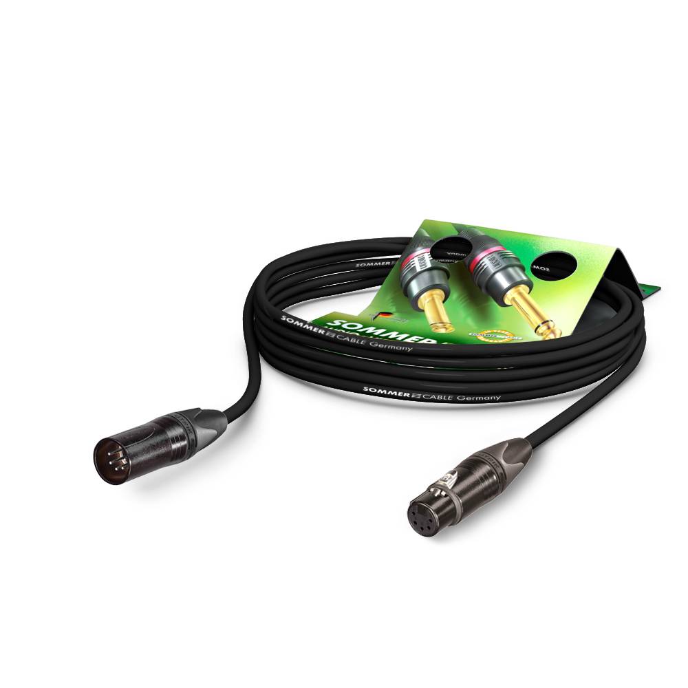 DMX512 Binary 434 DMX512 PUR, 4 x 0,34 mm² | XLR / XLR, NEUTRIK®