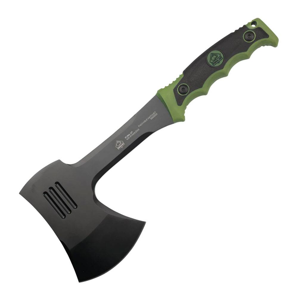 Puma XP Packable Hatchet Beil - Grün