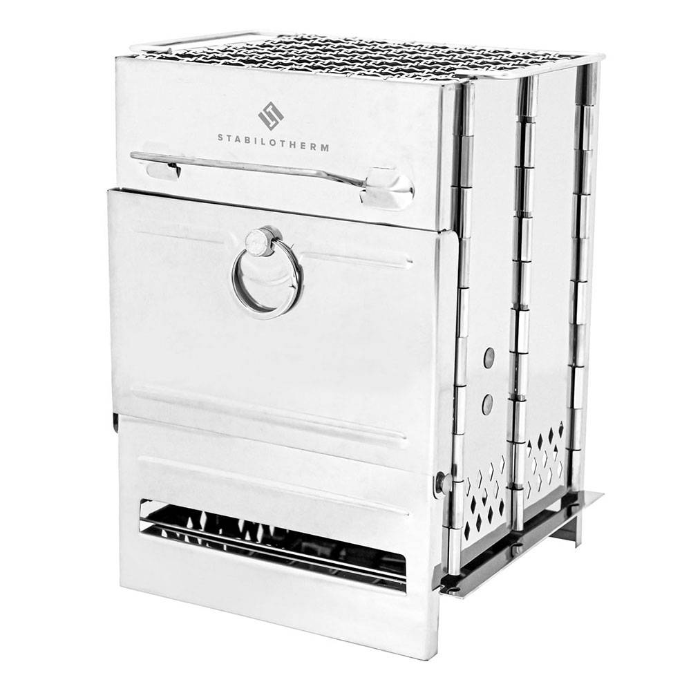 Stabilotherm Wood Stove Tower 1 Grillkamin - Silber