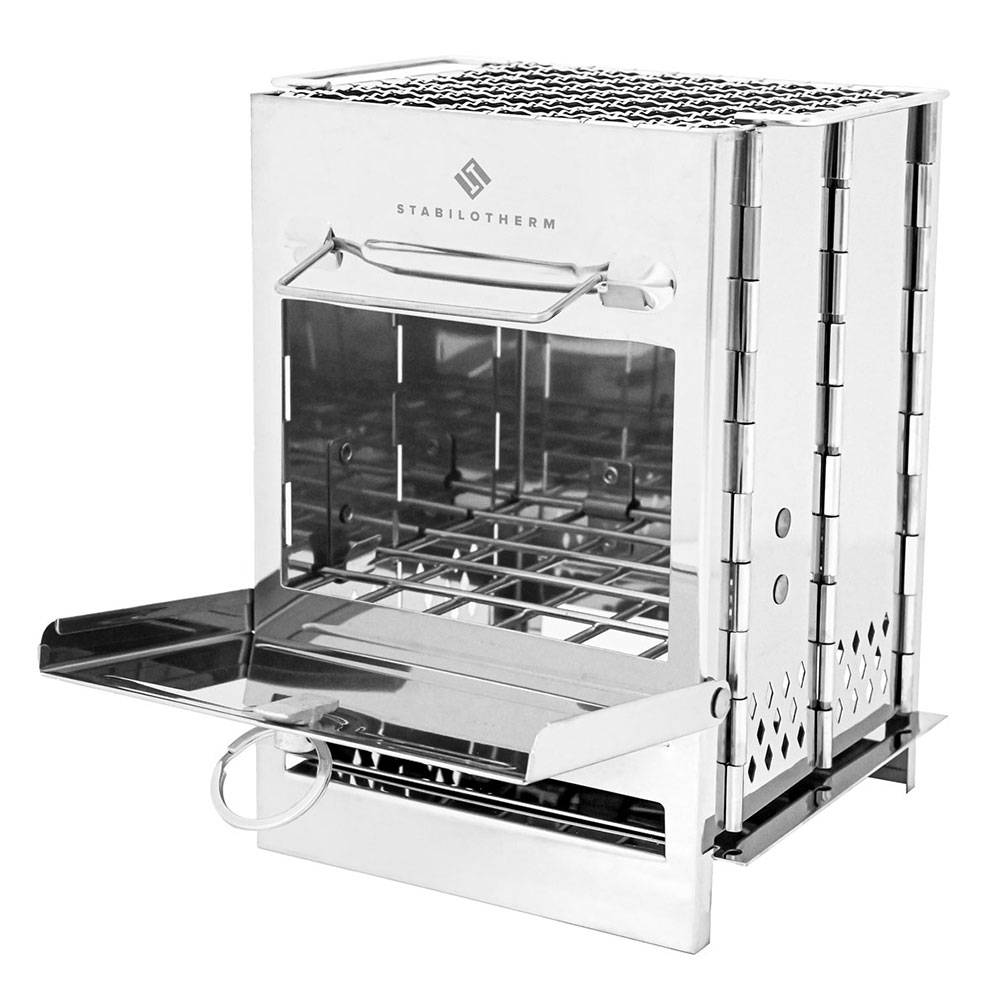 Stabilotherm Wood Stove Tower 1 Grillkamin - Silber