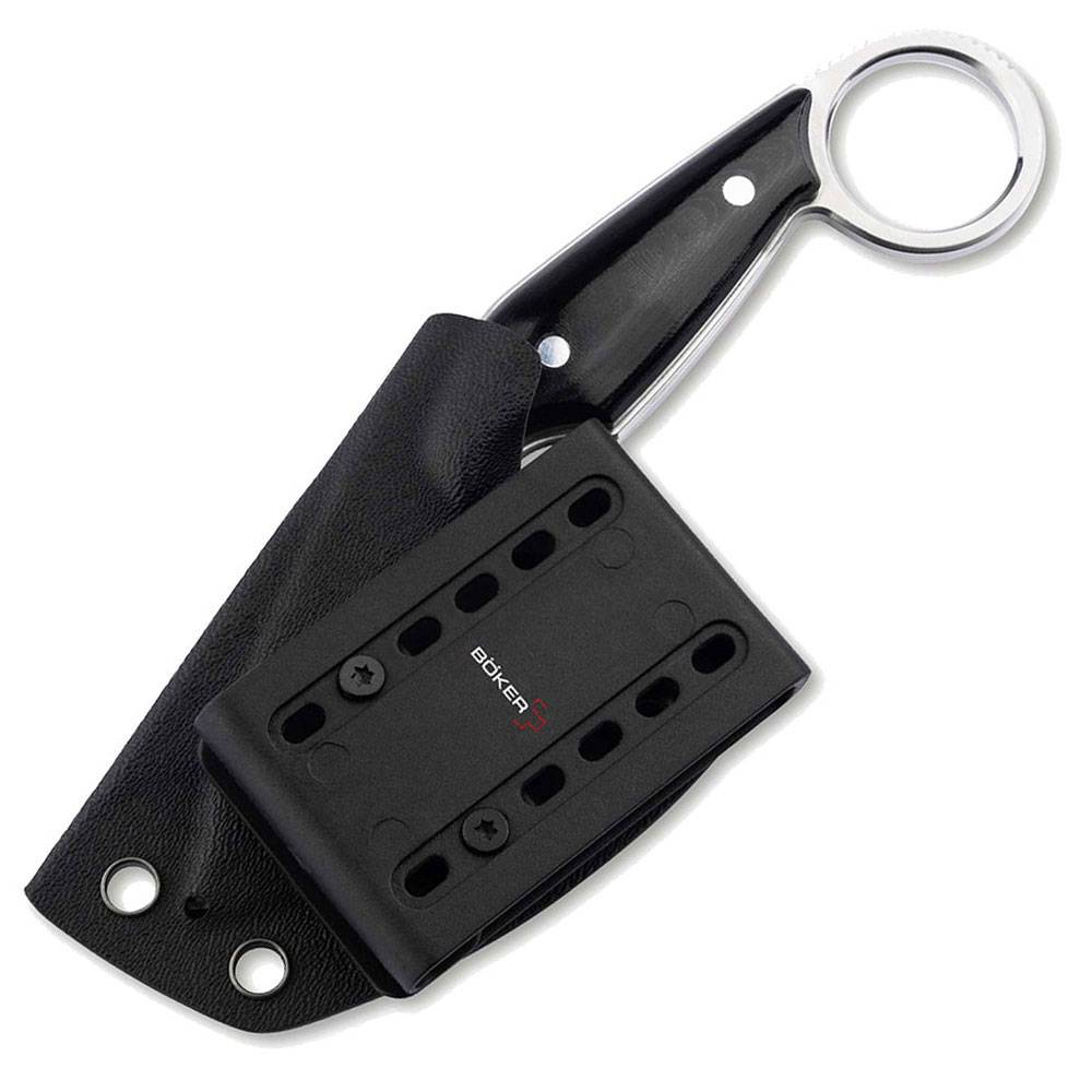 Böker Plus Enki Feststehendes Messer - Black (Schwarz)