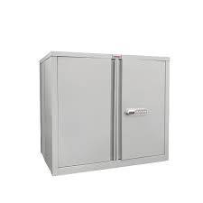 Phoenix SCF0891GGE Faltbare Stahlschrank Grau - 22 A4 Ordner - Elektronischen Schloss - 1 Fachbode