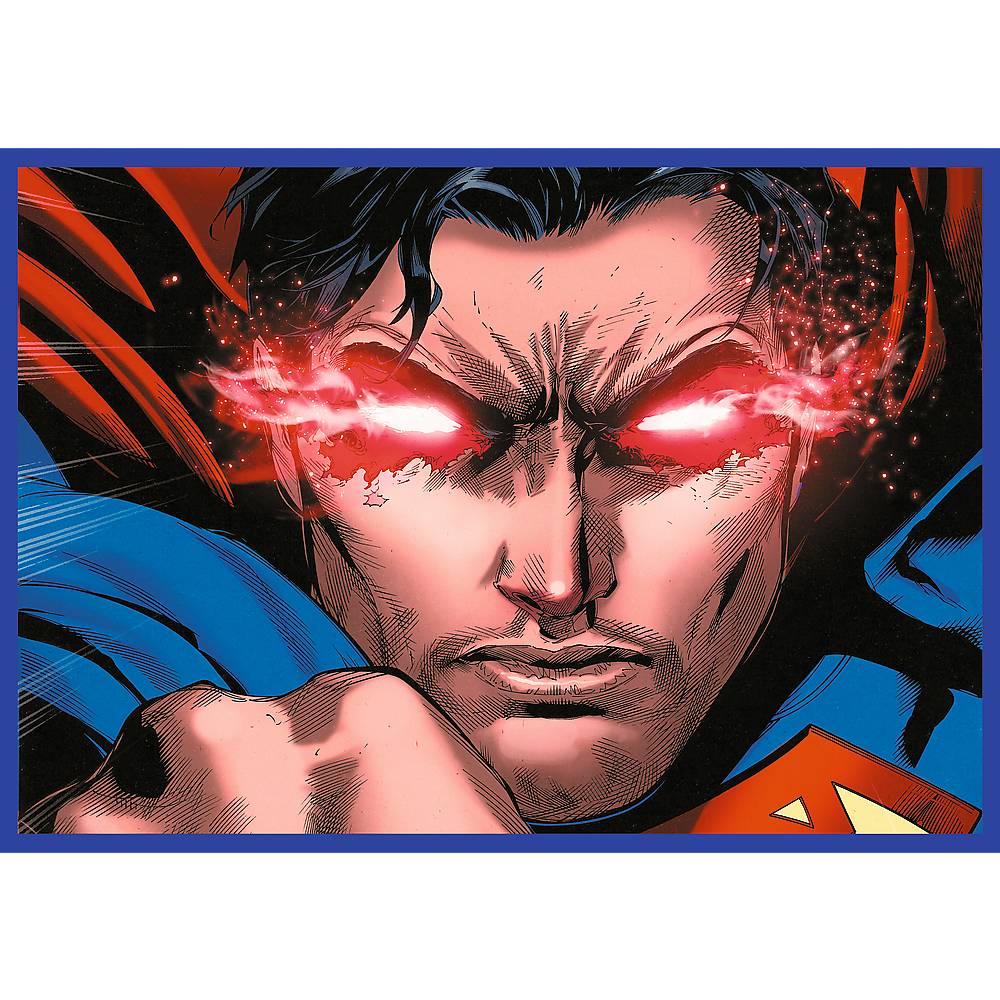 Trefl, Die Hilfe von Superman, 4x250 Teile Puzzle