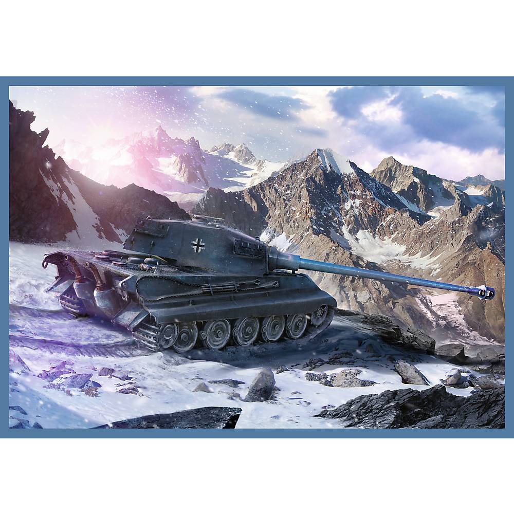 Trefl, Panzerbattle, 4x250 Teile Puzzle
