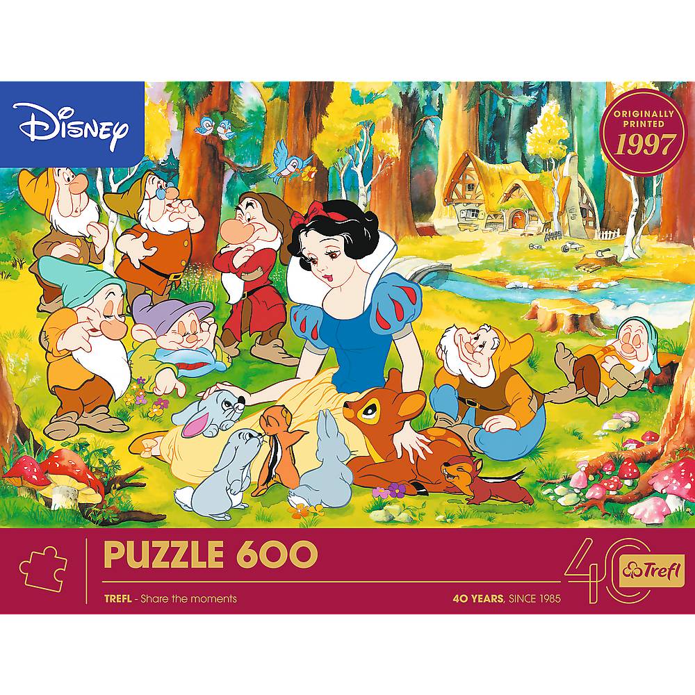 Trefl, Disney Snow White, 600 Teile Puzzle