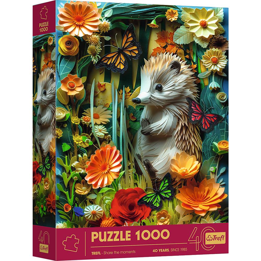 Trefl, 40 Jahre Trefl Jubiläum, Igel, 1000 Teile Puzzle