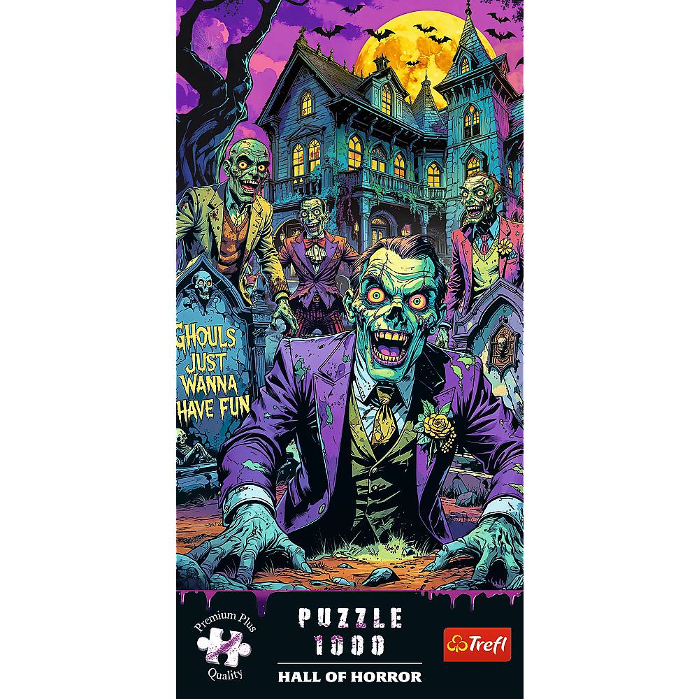 Trefl, Zombie, 1000 Teile Premium Plus Puzzle