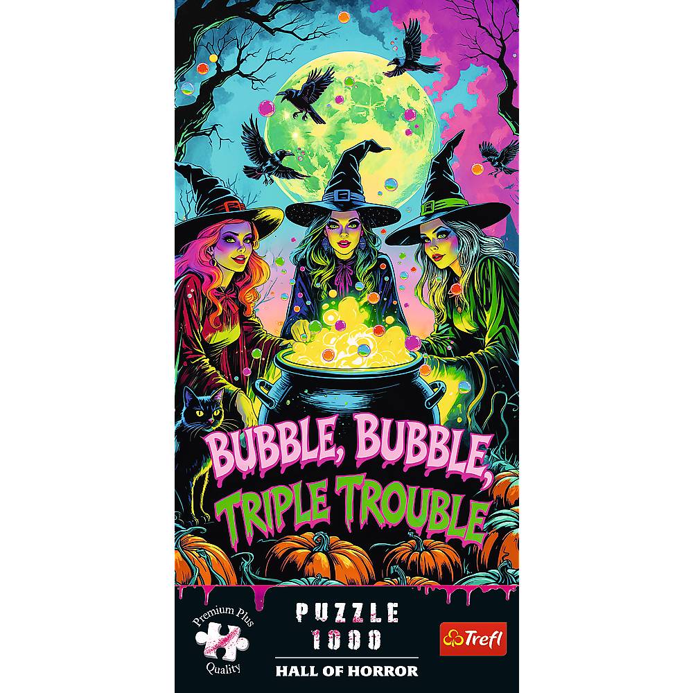 Trefl, Hexen, 1000 Teile Premium Plus Puzzle