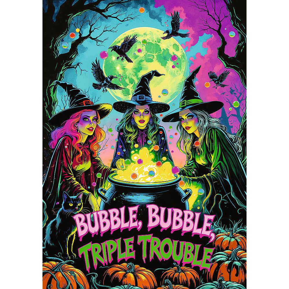 Trefl, Hexen, 1000 Teile Premium Plus Puzzle