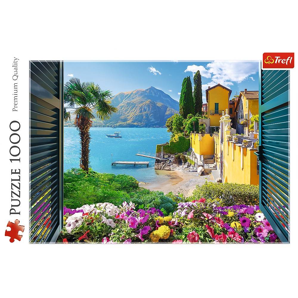 Trefl, Blick auf den Comer See, 1000 Teile Puzzle