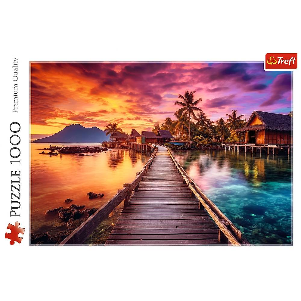 Trefl, Paradies Insel, 1000 Teile Puzzle