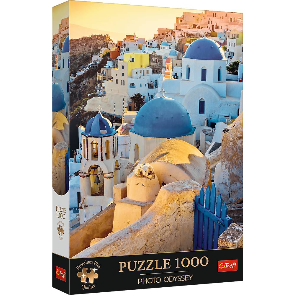 Trefl, Town of Oia, 1000 Teile Premium Plus Puzzle