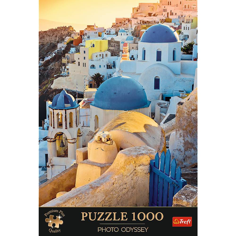 Trefl, Town of Oia, 1000 Teile Premium Plus Puzzle