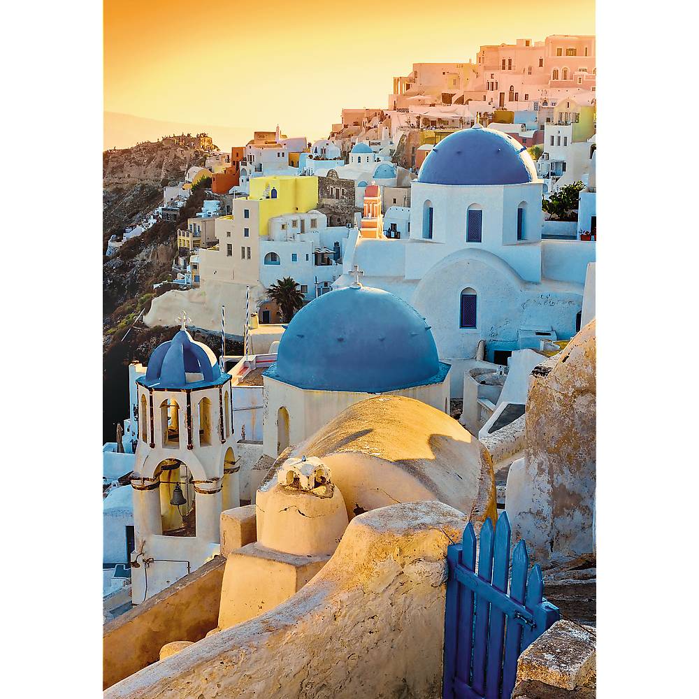 Trefl, Town of Oia, 1000 Teile Premium Plus Puzzle