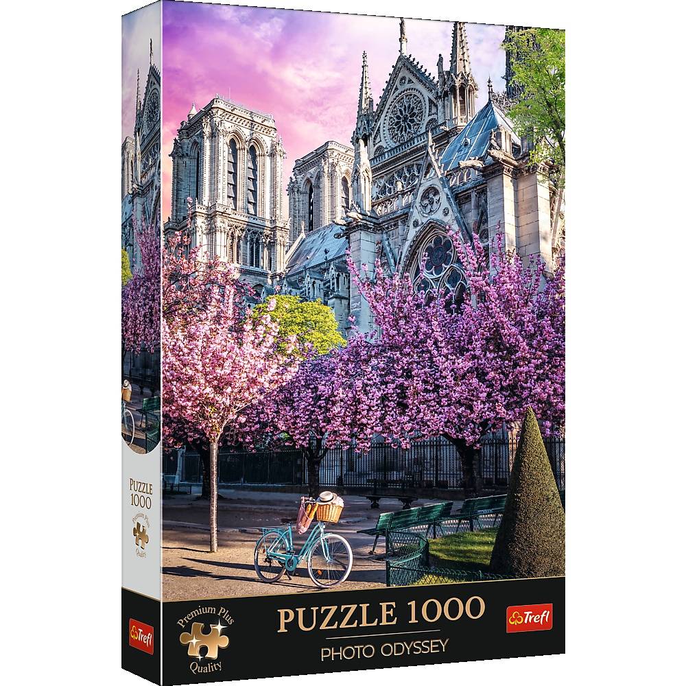 Trefl, Notre Dame, 1000 Teile Premium Plus Puzzle