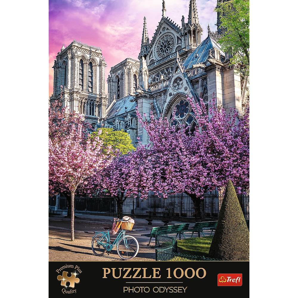 Trefl, Notre Dame, 1000 Teile Premium Plus Puzzle