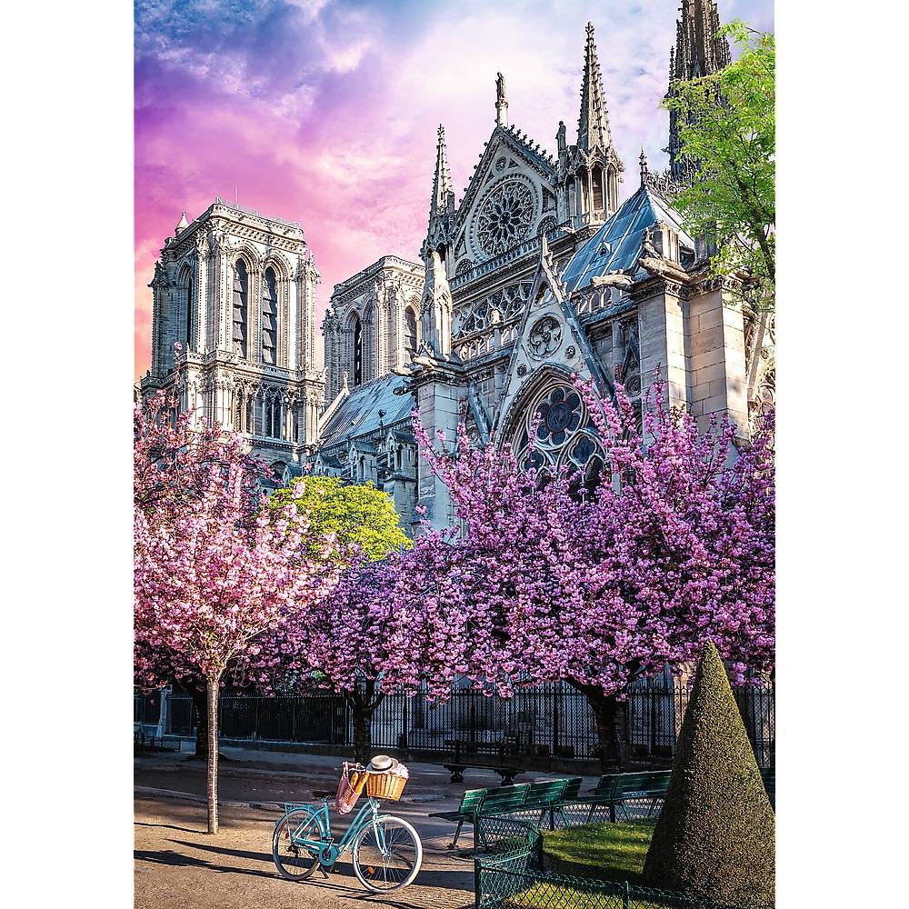 Trefl, Notre Dame, 1000 Teile Premium Plus Puzzle