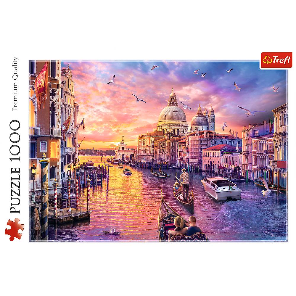 Trefl, Die Reize Venedigs, 1000 Teile Puzzle