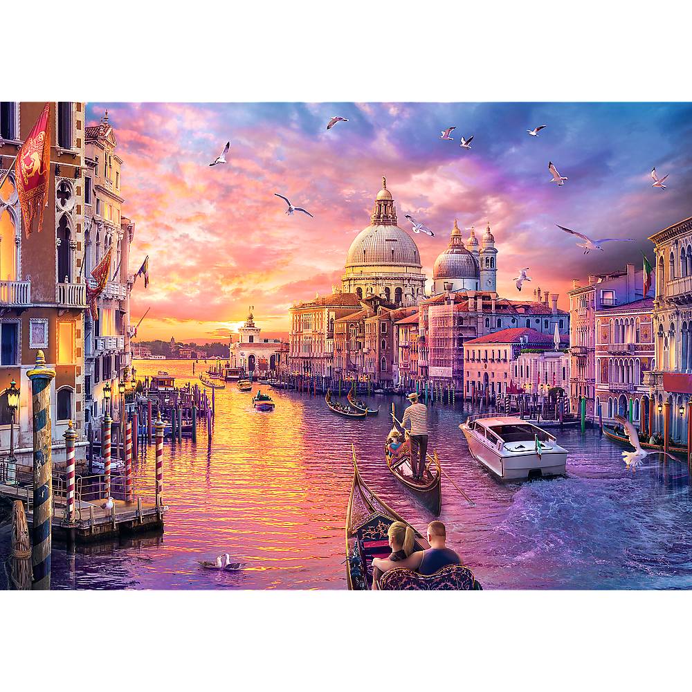 Trefl, Die Reize Venedigs, 1000 Teile Puzzle