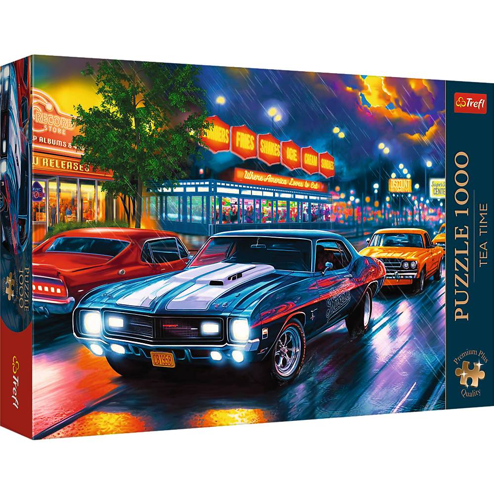 Trefl, Fahren durch die Nacht, 1000 Teile Premium Plus Puzzle