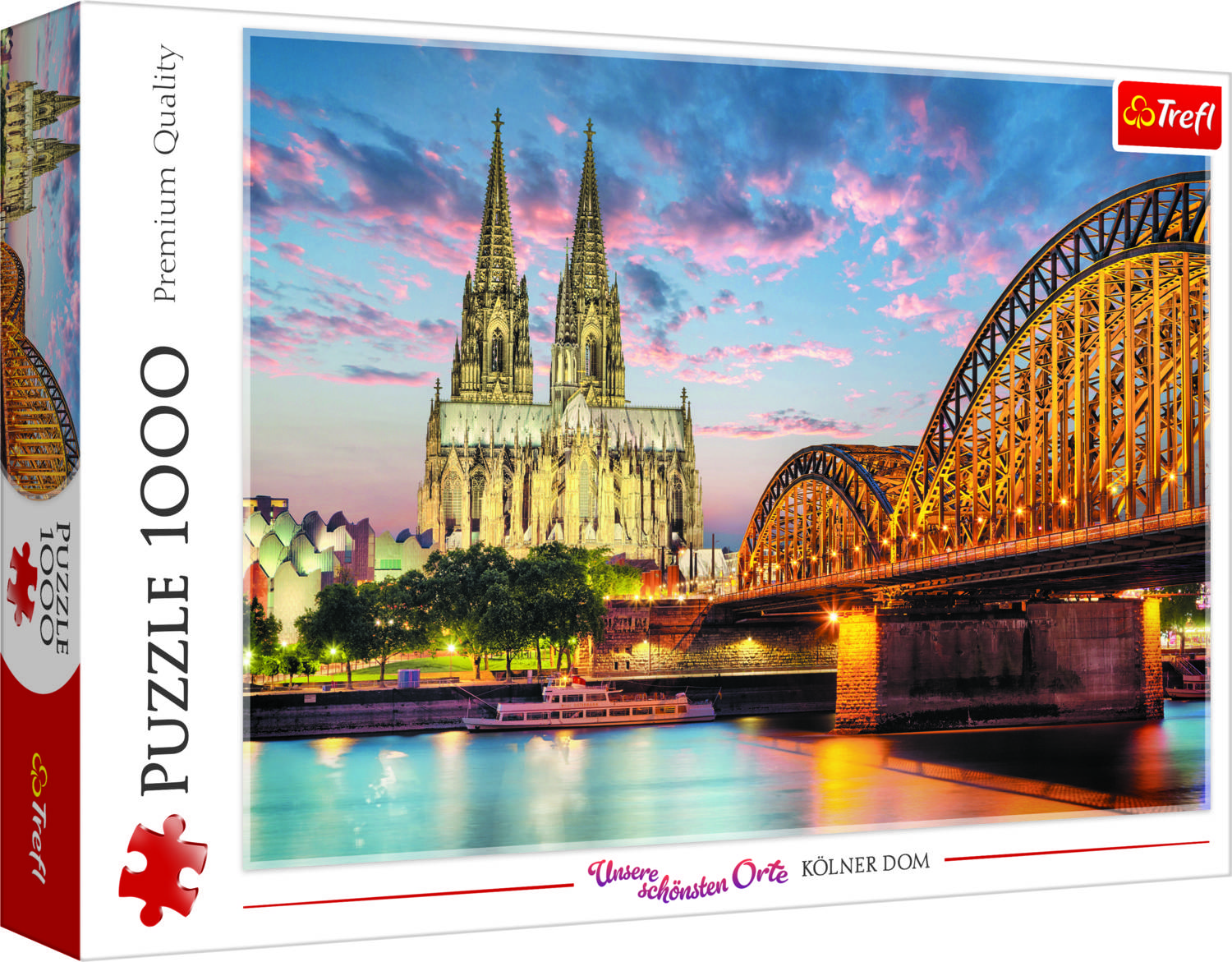 Trefl, Kölner Dom, 1000 Teile Puzzle